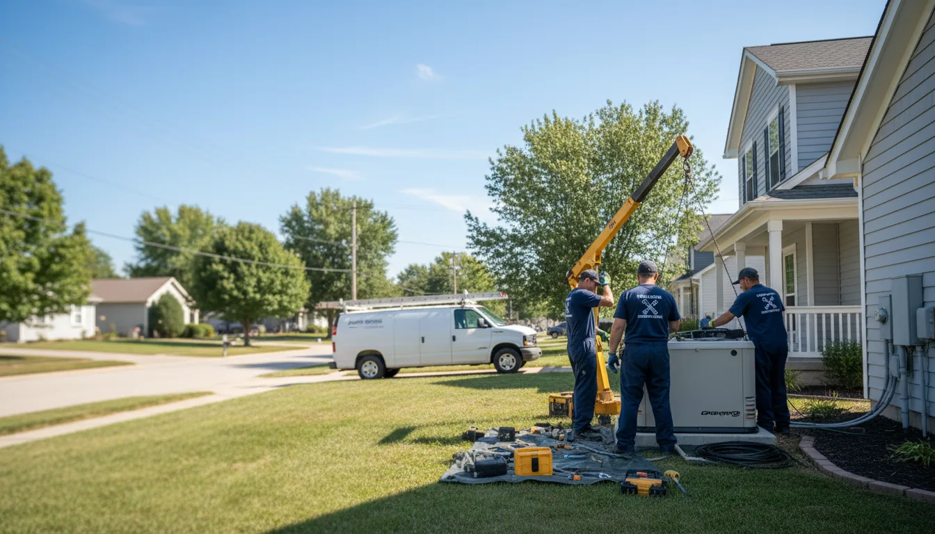 Generator Installation in Holland, TX near me